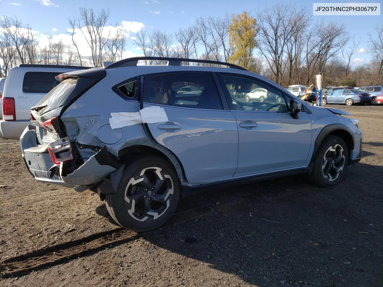 2023 Subaru Crosstrek Limited VIN: JF2GTHNC2PH306797 Lot: 80008564