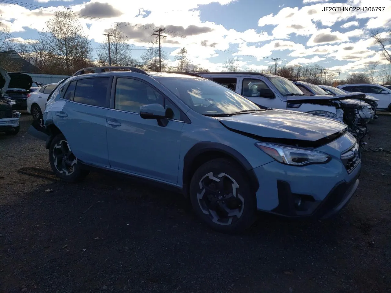 2023 Subaru Crosstrek Limited VIN: JF2GTHNC2PH306797 Lot: 80008564