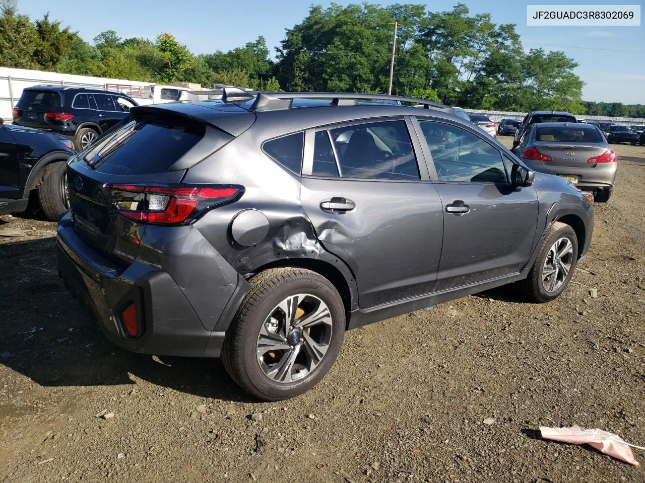 2024 Subaru Crosstrek Premium VIN: JF2GUADC3R8302069 Lot: 61121314