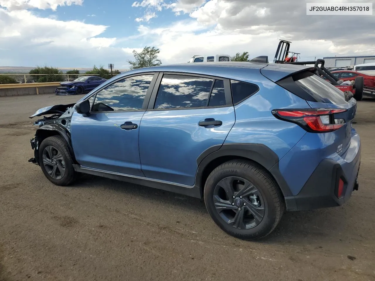 2024 Subaru Crosstrek VIN: JF2GUABC4RH357018 Lot: 71986774