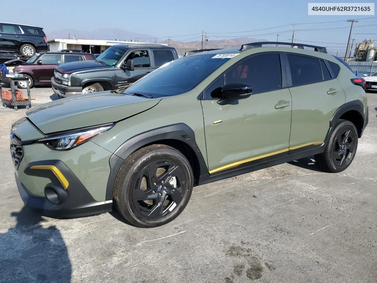 2024 Subaru Crosstrek Sport VIN: 4S4GUHF62R3721635 Lot: 75703014