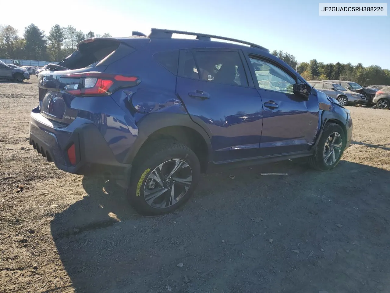 2024 Subaru Crosstrek Premium VIN: JF2GUADC5RH388226 Lot: 76014924