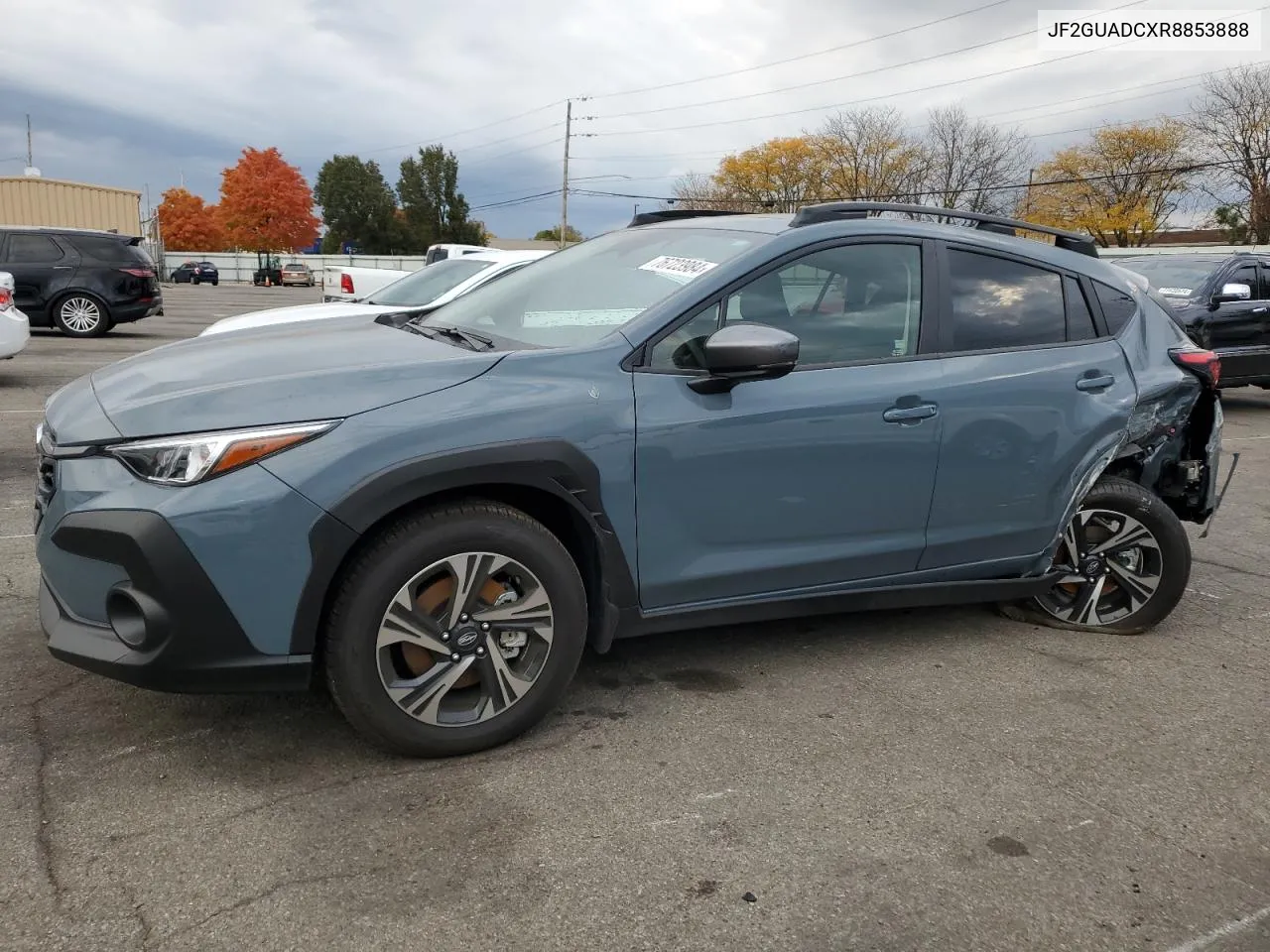 2024 Subaru Crosstrek Premium VIN: JF2GUADCXR8853888 Lot: 76723984