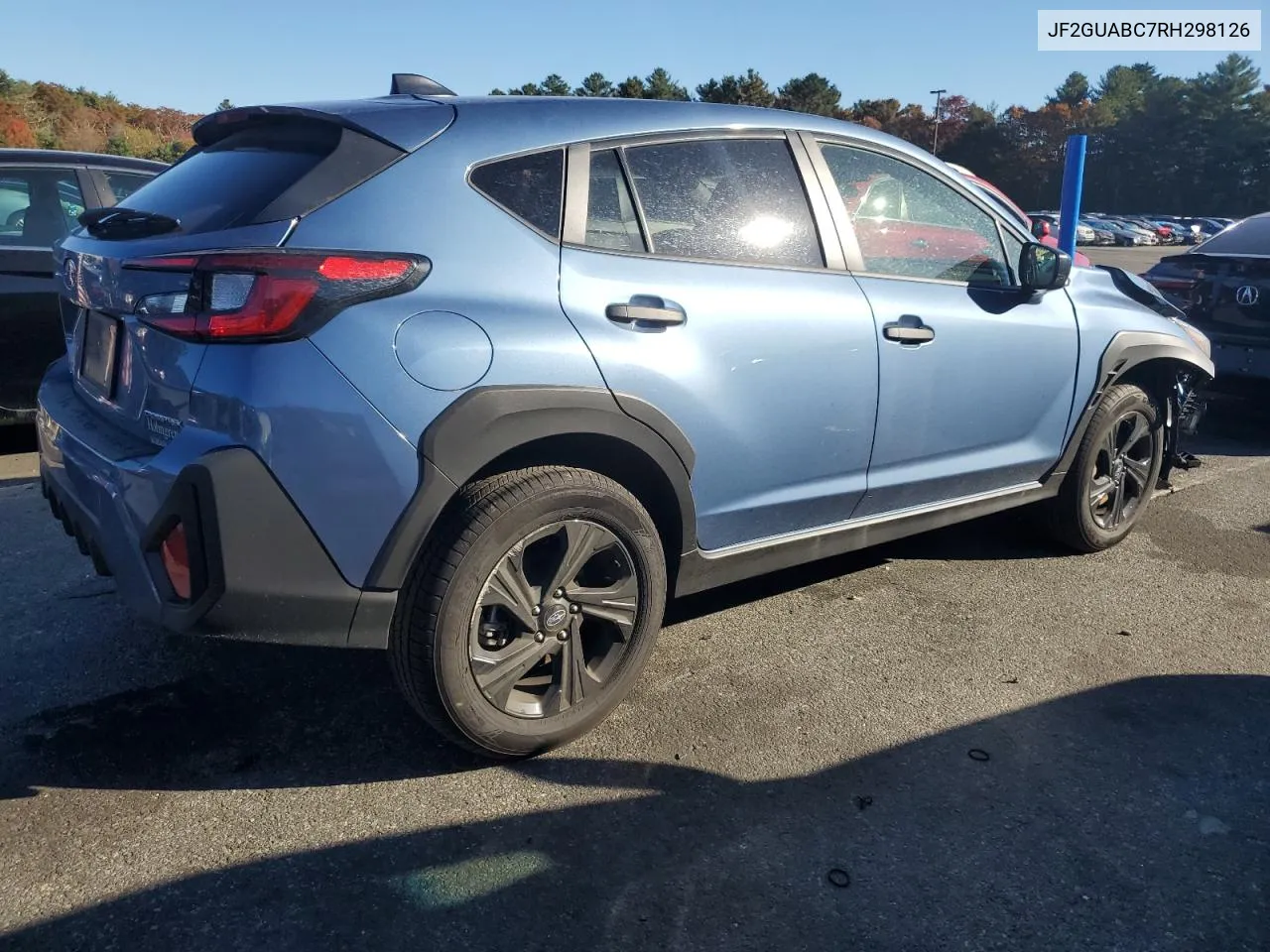 2024 Subaru Crosstrek VIN: JF2GUABC7RH298126 Lot: 76783794