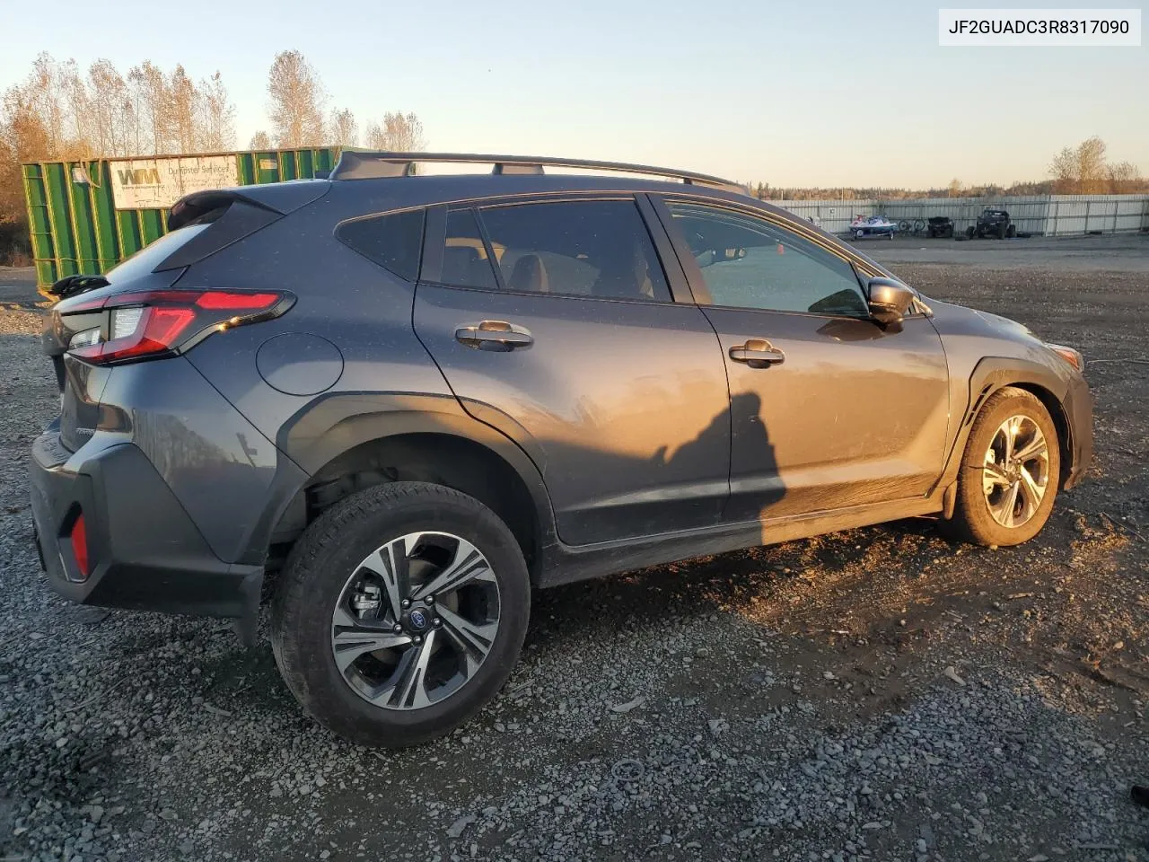 2024 Subaru Crosstrek Premium VIN: JF2GUADC3R8317090 Lot: 77431494