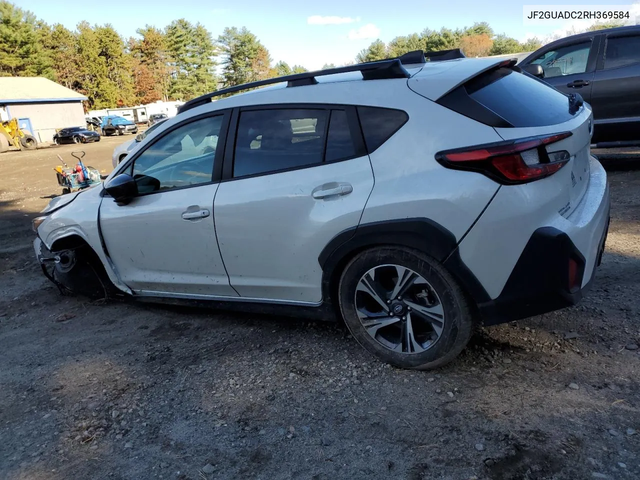 2024 Subaru Crosstrek Premium VIN: JF2GUADC2RH369584 Lot: 78911874