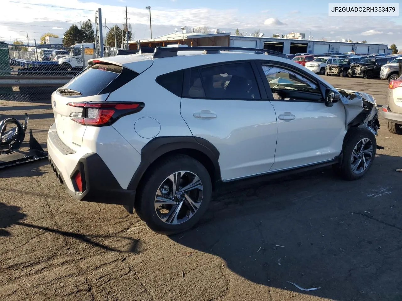 2024 Subaru Crosstrek Premium VIN: JF2GUADC2RH353479 Lot: 79359224