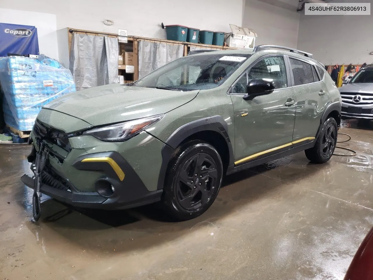 2024 Subaru Crosstrek Sport VIN: 4S4GUHF62R3806913 Lot: 80127154