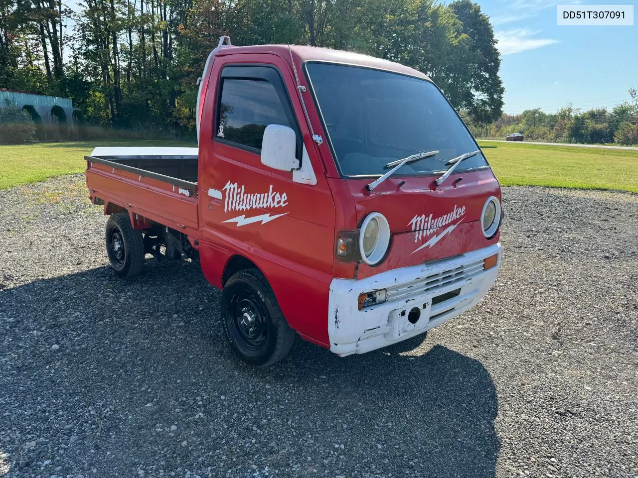 1993 Suzuki Minitruck VIN: DD51T307091 Lot: 75232854