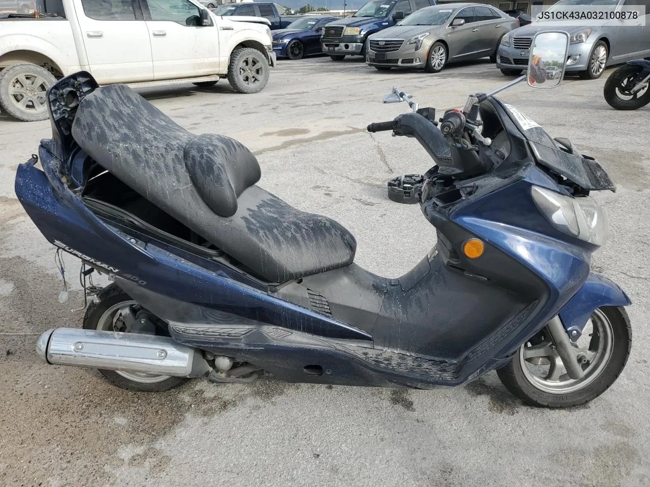 2003 Suzuki An400 K3 VIN: JS1CK43A032100878 Lot: 70993124