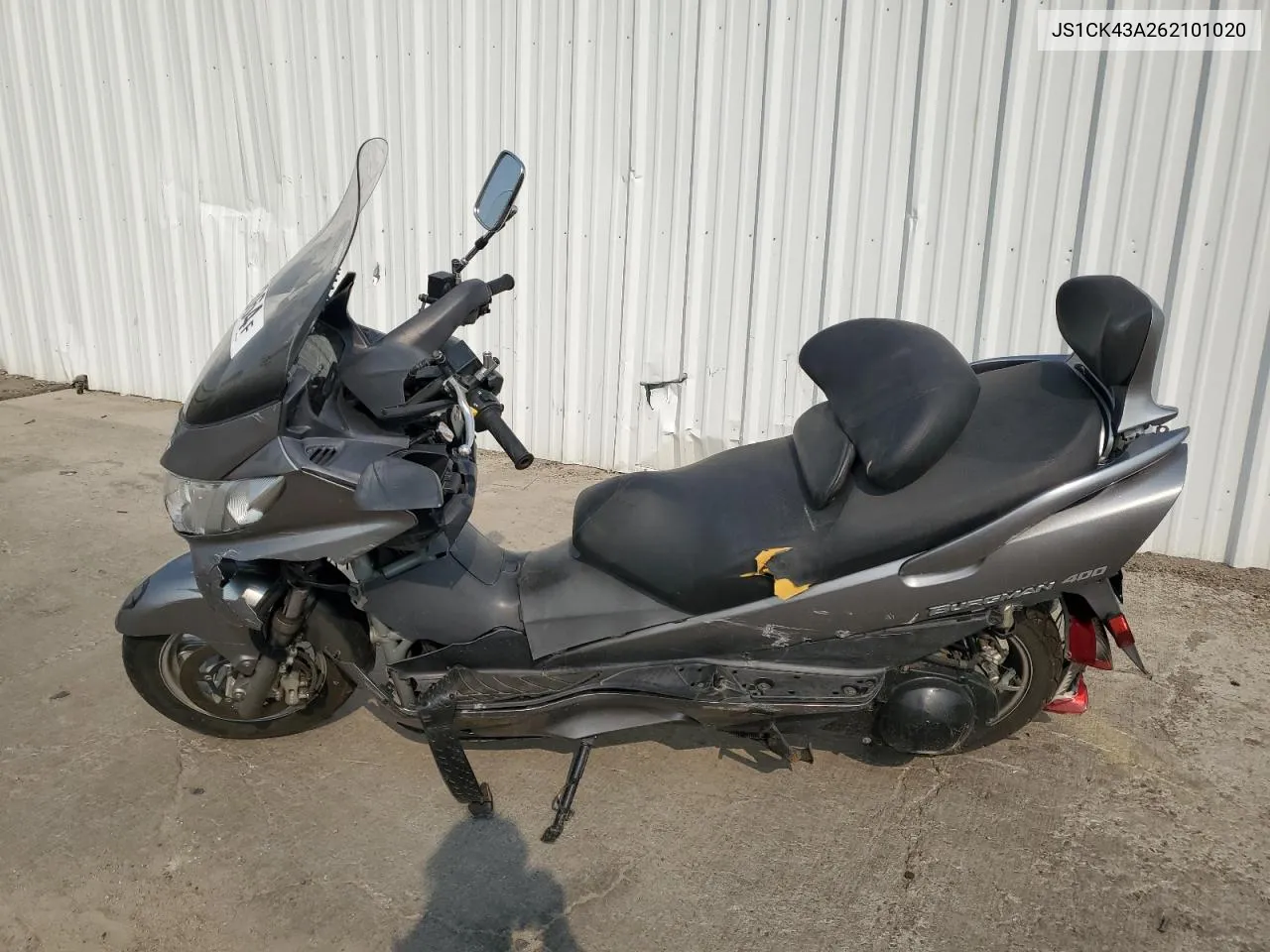 2006 Suzuki An400 K3 VIN: JS1CK43A262101020 Lot: 63903364