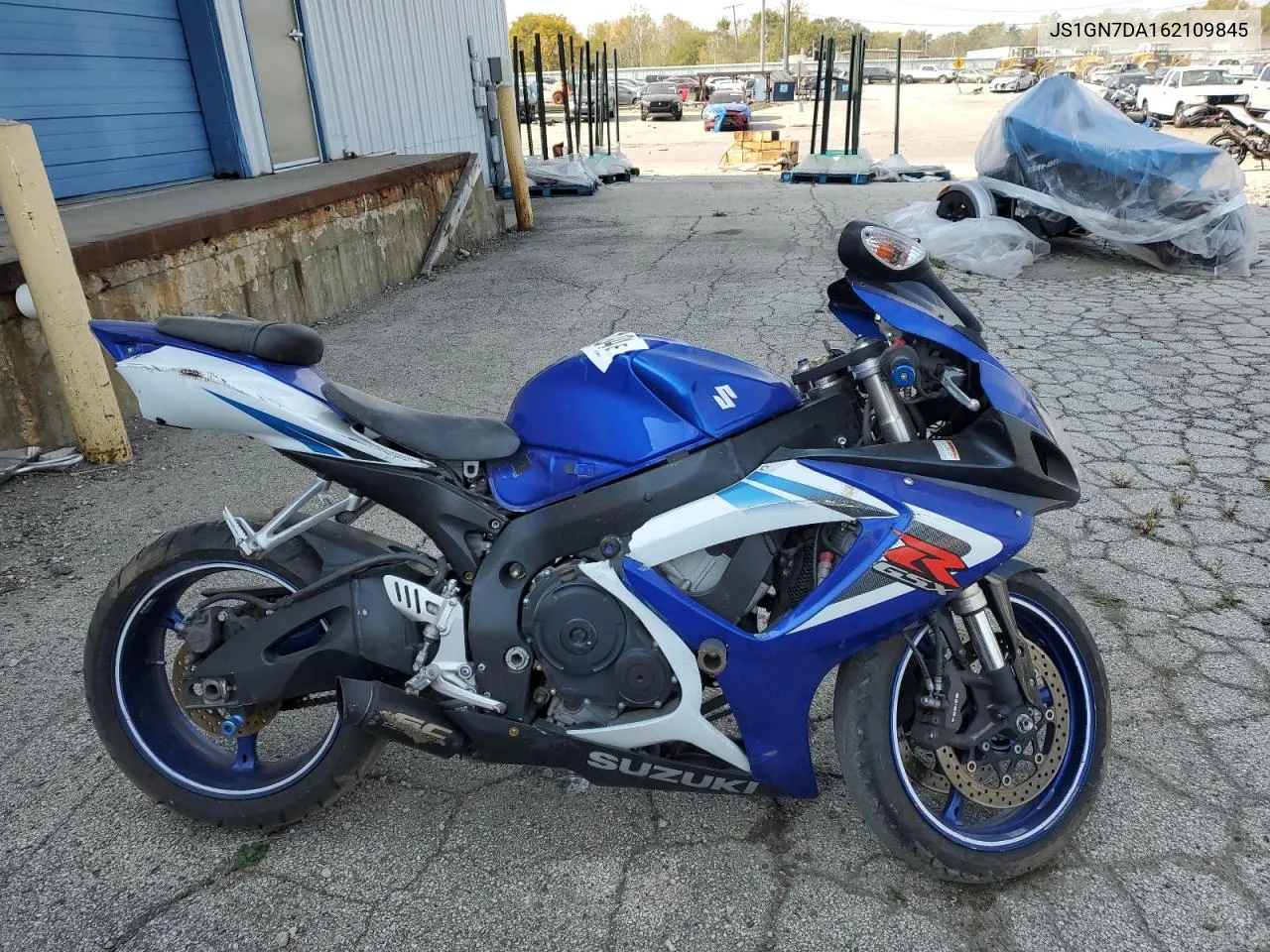 2006 Suzuki Gsx-R600 K6 VIN: JS1GN7DA162109845 Lot: 74956194