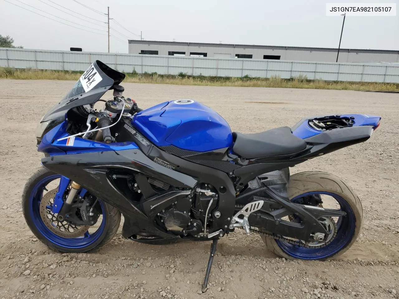 2008 Suzuki Gsx-R600 VIN: JS1GN7EA982105107 Lot: 69711904