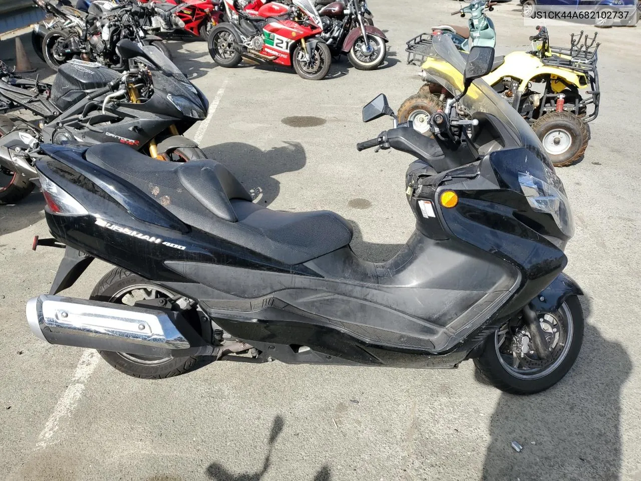 2008 Suzuki An400 VIN: JS1CK44A682102737 Lot: 78306774