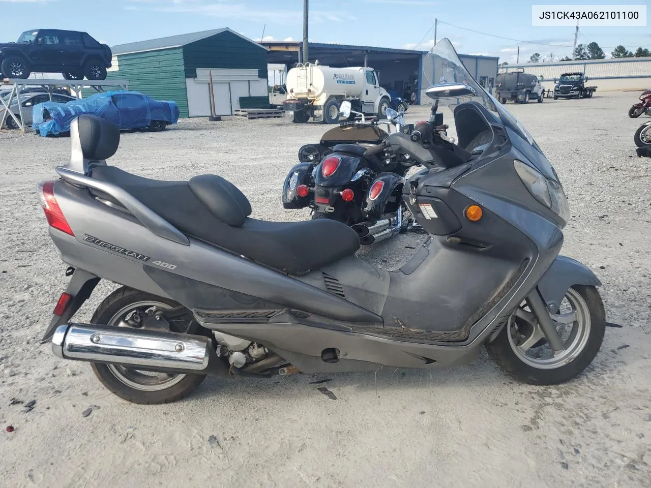 2009 Suzuki An400 K3 VIN: JS1CK43A062101100 Lot: 70145124