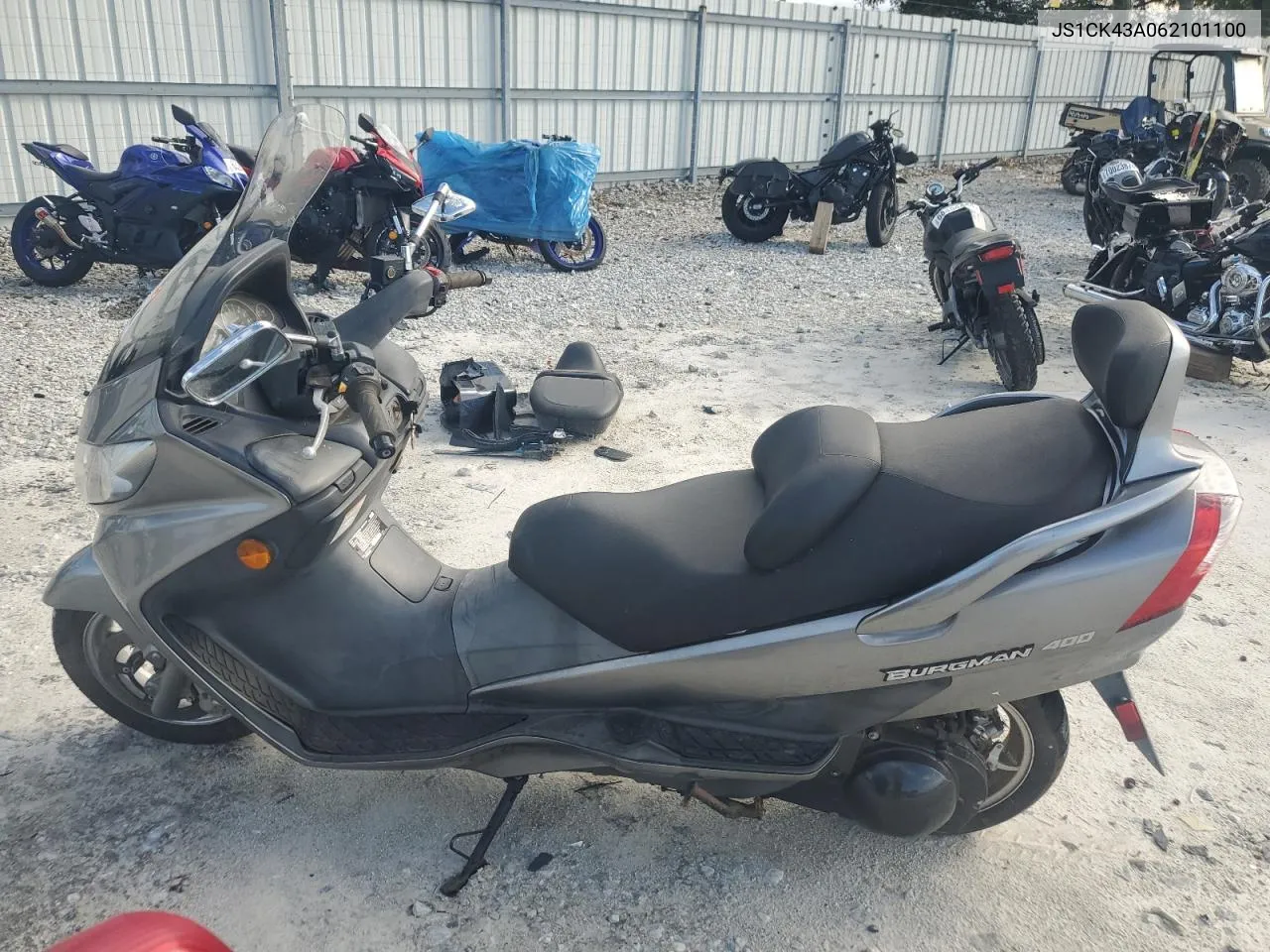 2009 Suzuki An400 K3 VIN: JS1CK43A062101100 Lot: 70145124