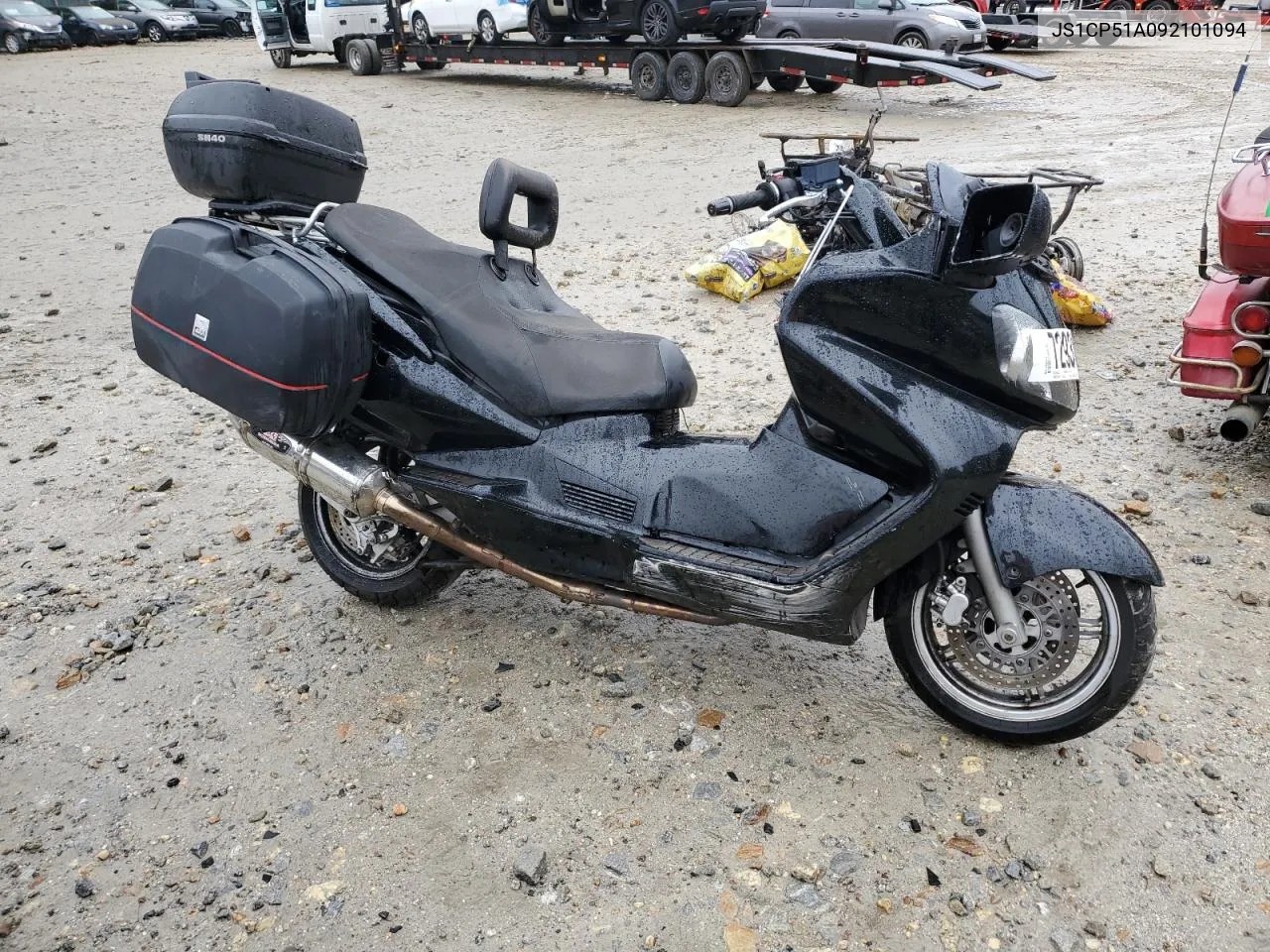 2009 Suzuki An650 VIN: JS1CP51A092101094 Lot: 72931614