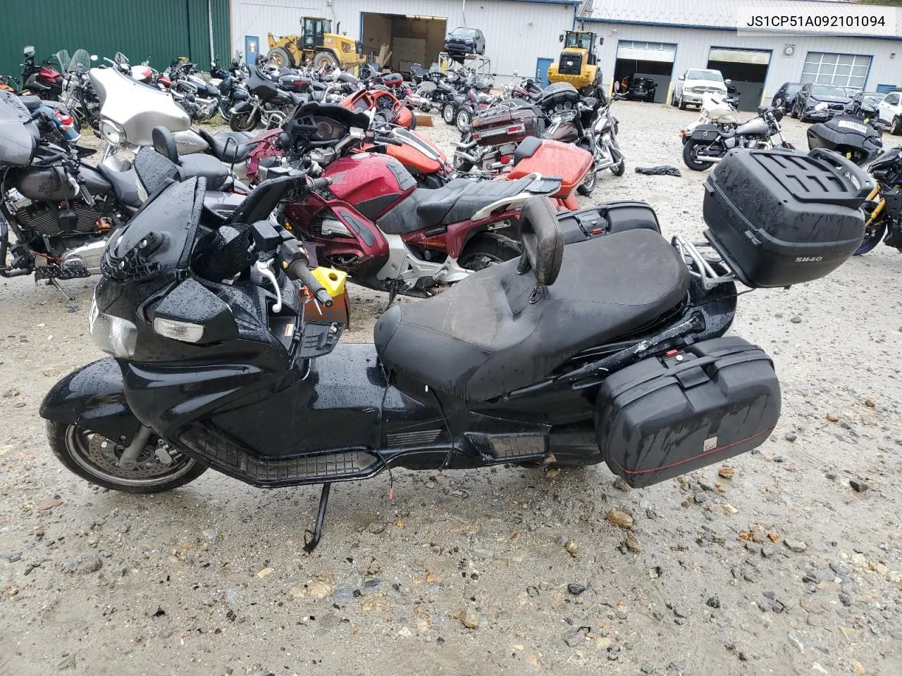 2009 Suzuki An650 VIN: JS1CP51A092101094 Lot: 72931614