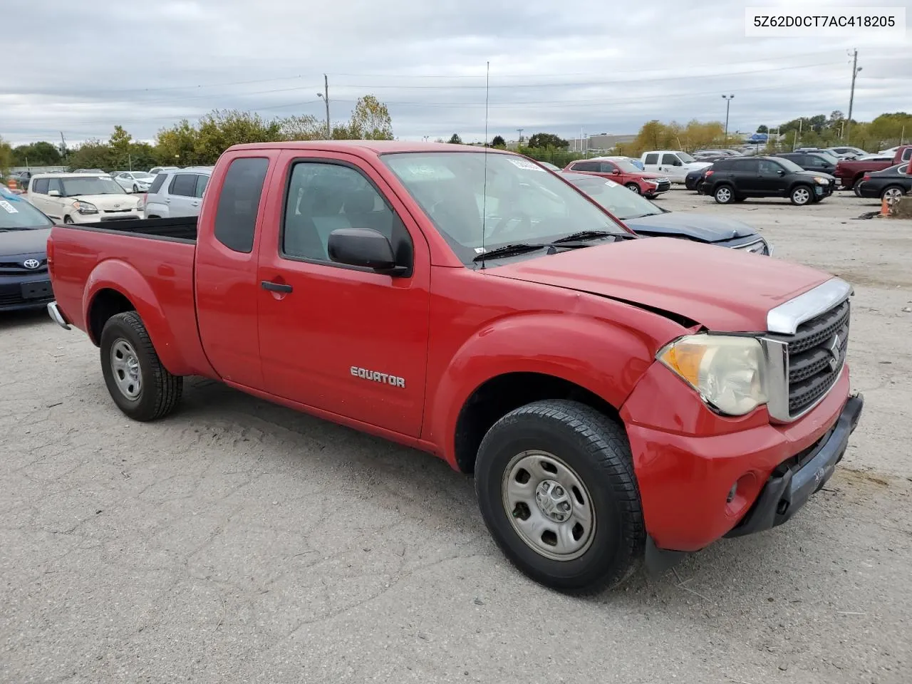 2010 Suzuki Equator Base VIN: 5Z62D0CT7AC418205 Lot: 75843934