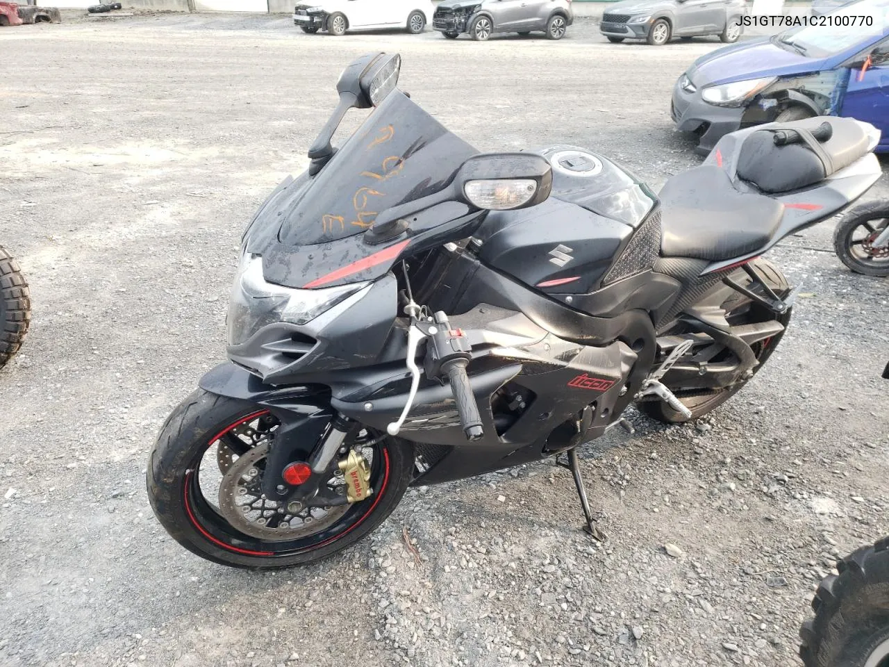 2012 Suzuki Gsx-R1000 VIN: JS1GT78A1C2100770 Lot: 69919964