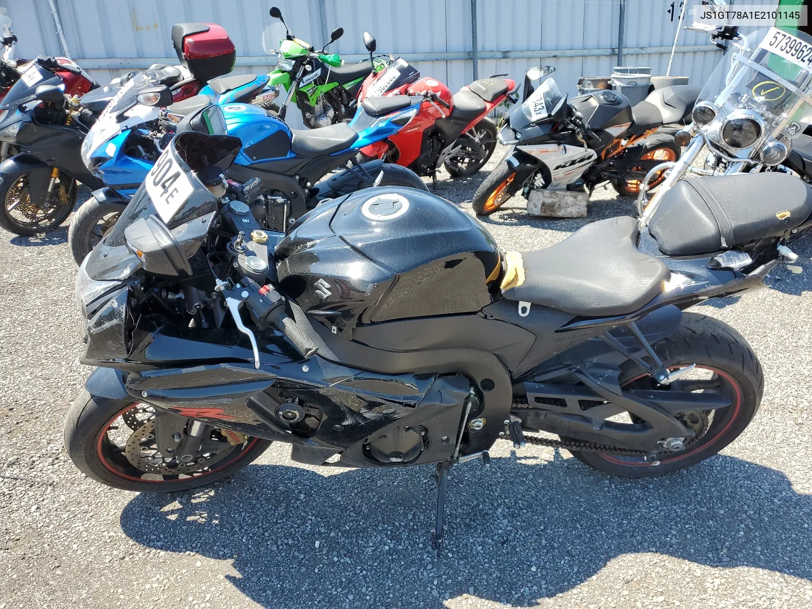 2014 Suzuki Gsx-R1000 VIN: JS1GT78A1E2101145 Lot: 59368904