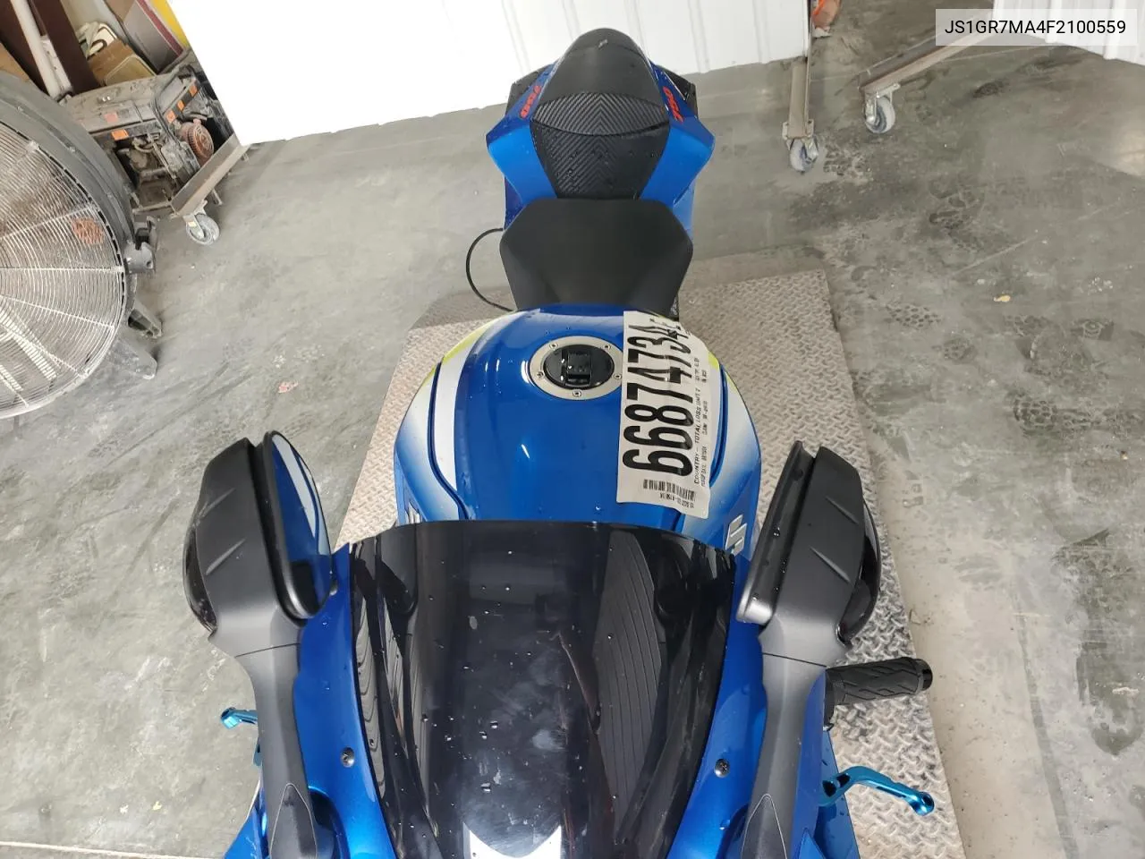 JS1GR7MA4F2100559 2015 Suzuki Gsx-R750