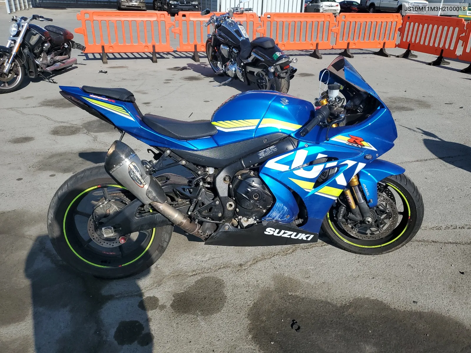 JS1DM11M3H2100018 2017 Suzuki Gsx-R1000 R