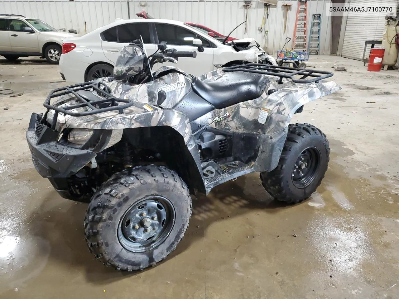 2018 Suzuki Lt-A500 X VIN: 5SAAM46A5J7100770 Lot: 58615094