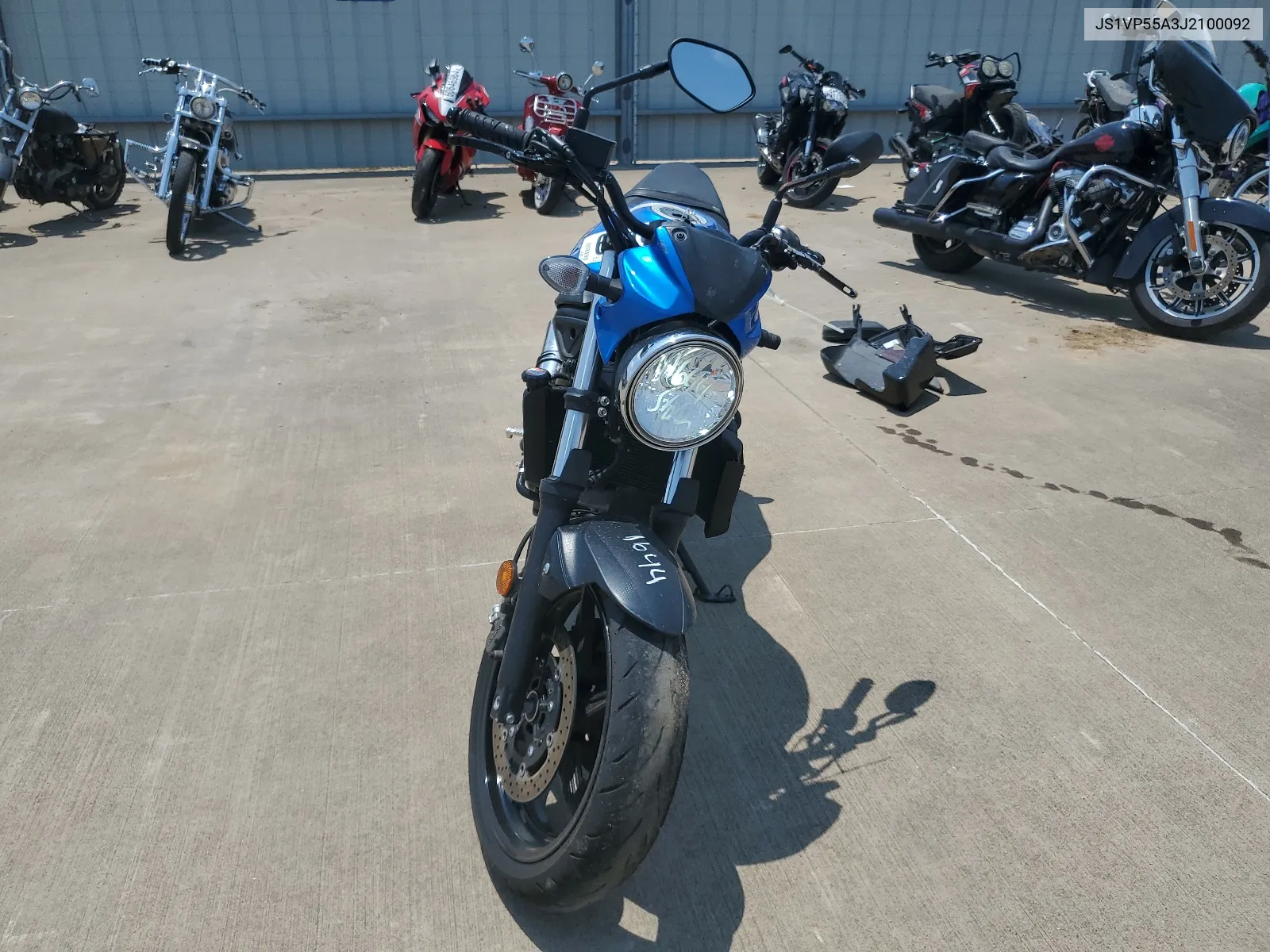 2018 Suzuki Sv650 VIN: JS1VP55A3J2100092 Lot: 63180994