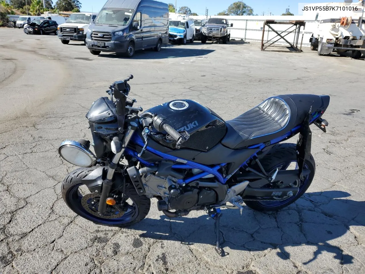 2019 Suzuki Sv650 A VIN: JS1VP55B7K7101016 Lot: 66936124