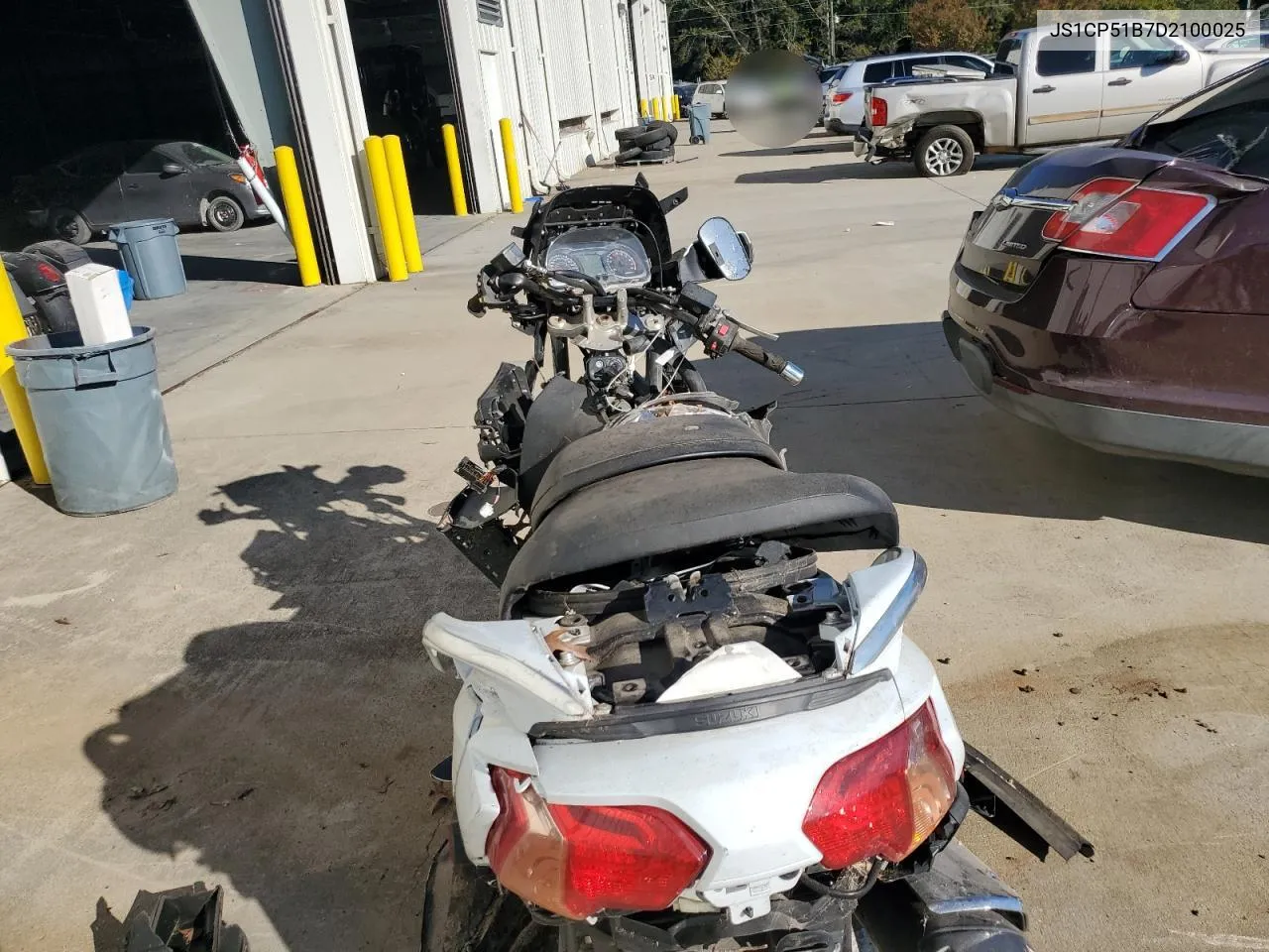 2013 Suzuki An650 A VIN: JS1CP51B7D2100025 Lot: 76795474