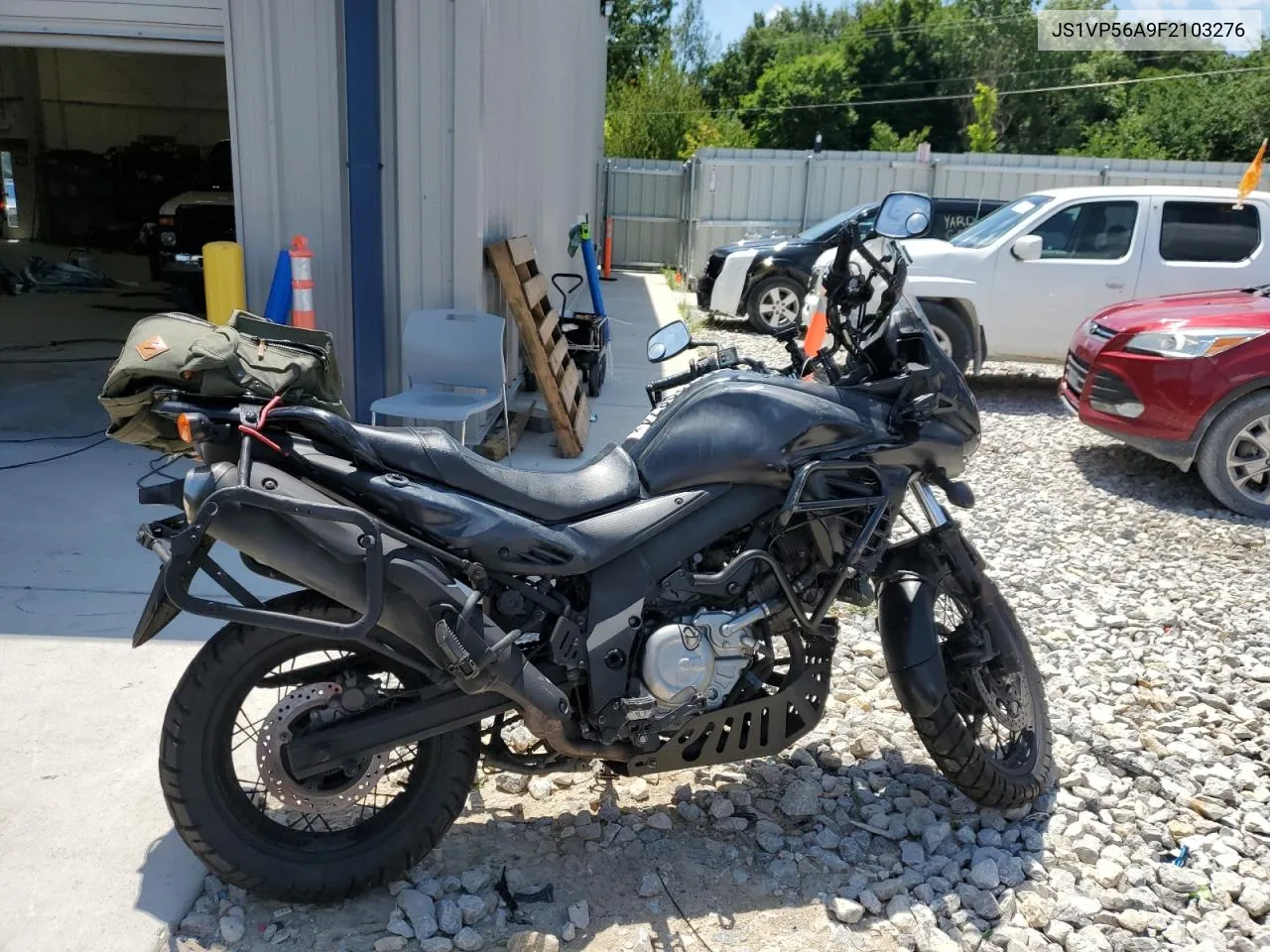 2015 Suzuki Dl650 A VIN: JS1VP56A9F2103276 Lot: 61420874