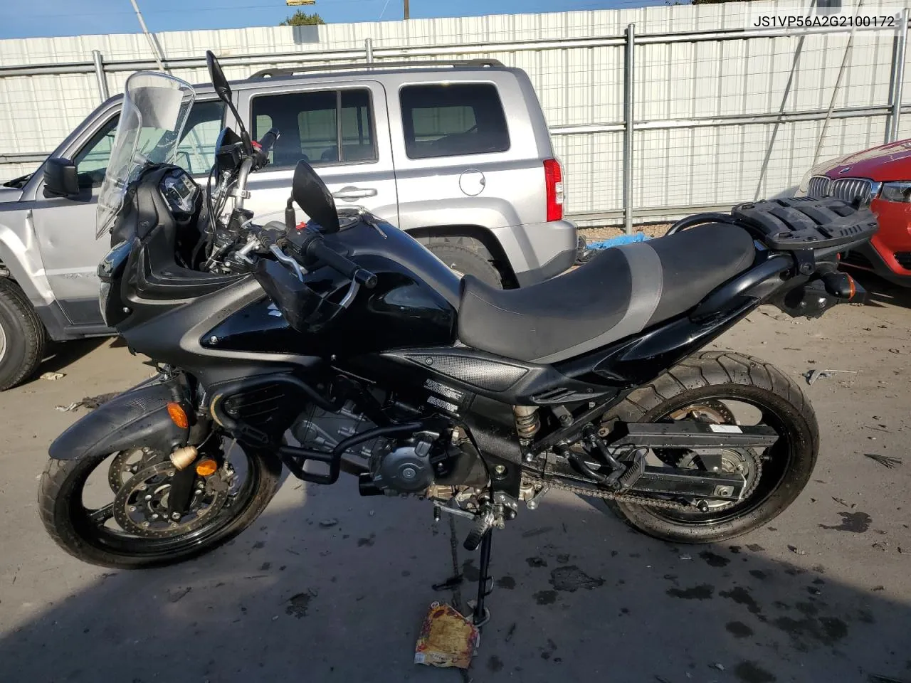 2016 Suzuki Dl650 A VIN: JS1VP56A2G2100172 Lot: 75559464