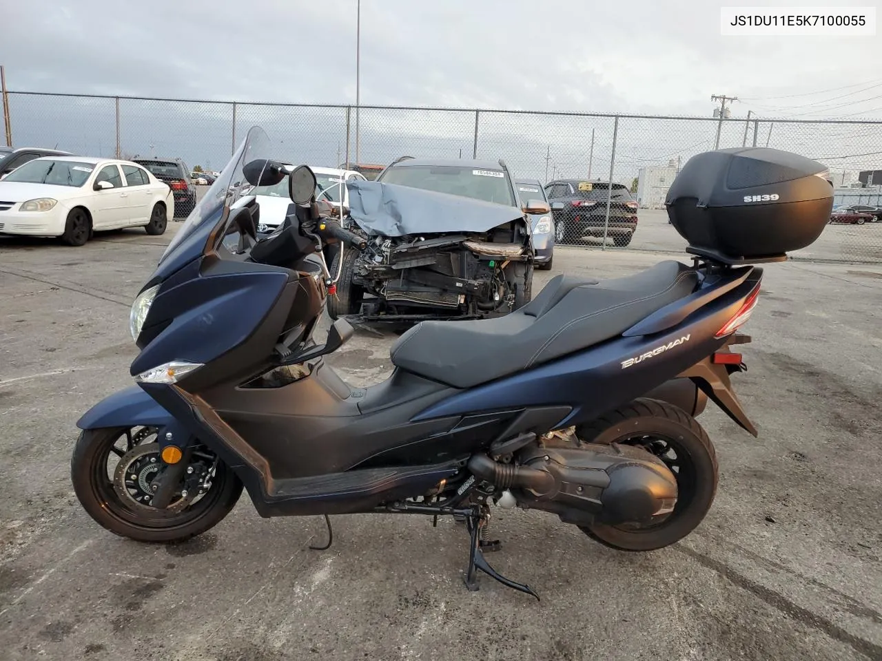 2019 Suzuki An400 A VIN: JS1DU11E5K7100055 Lot: 77645644