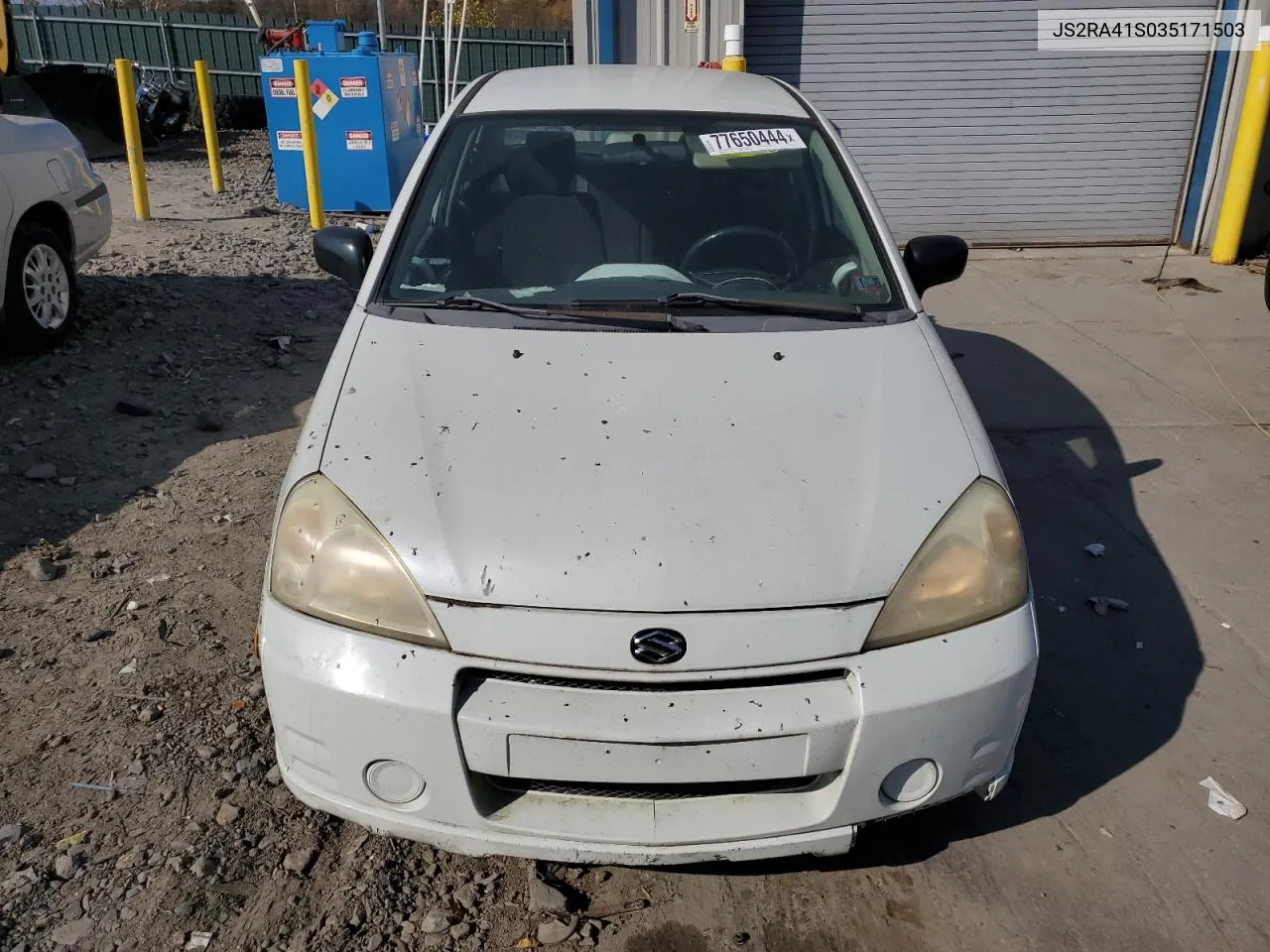 2003 Suzuki Aerio S VIN: JS2RA41S035171503 Lot: 77650444