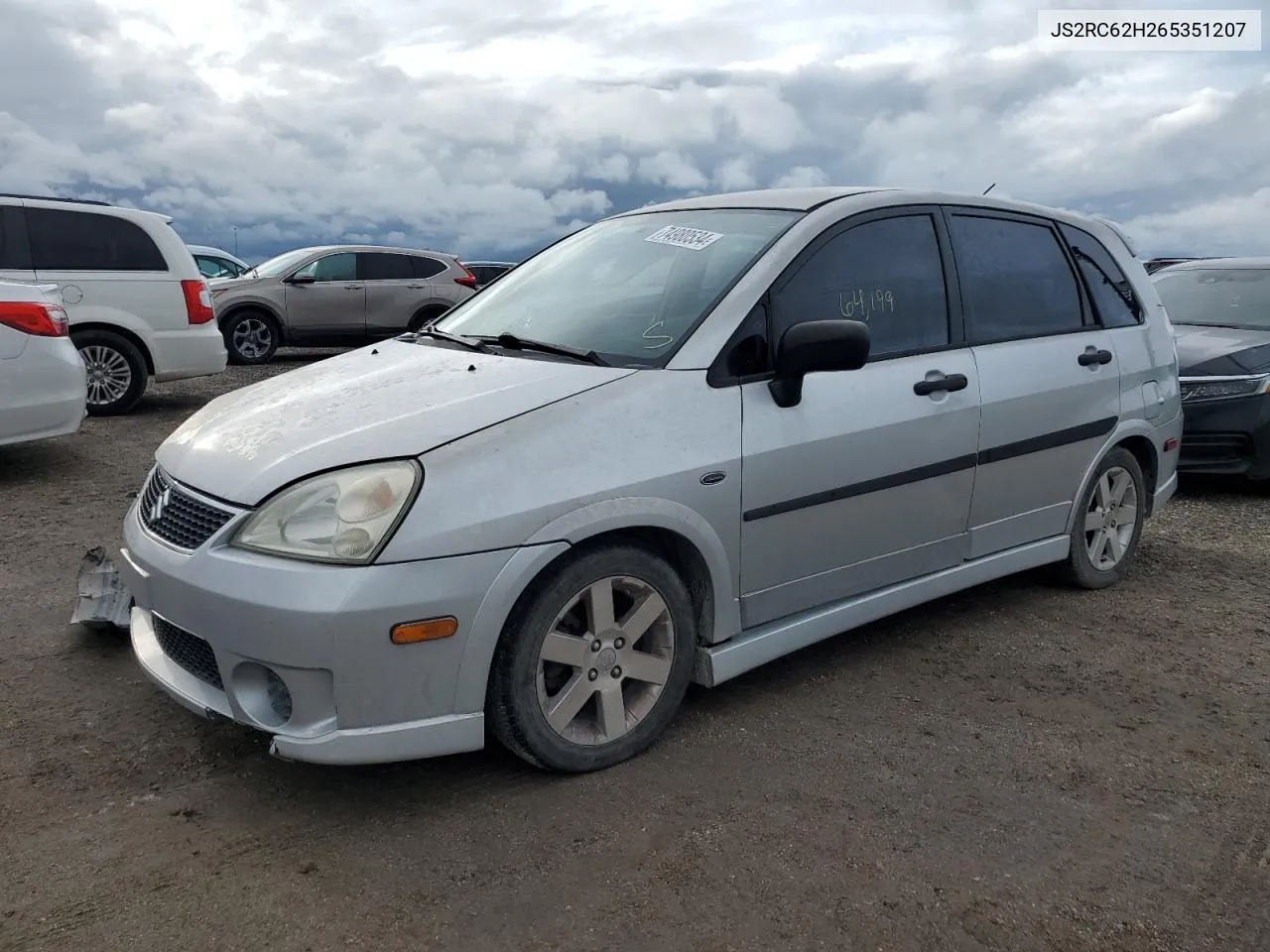 2006 Suzuki Aerio VIN: JS2RC62H265351207 Lot: 74980534