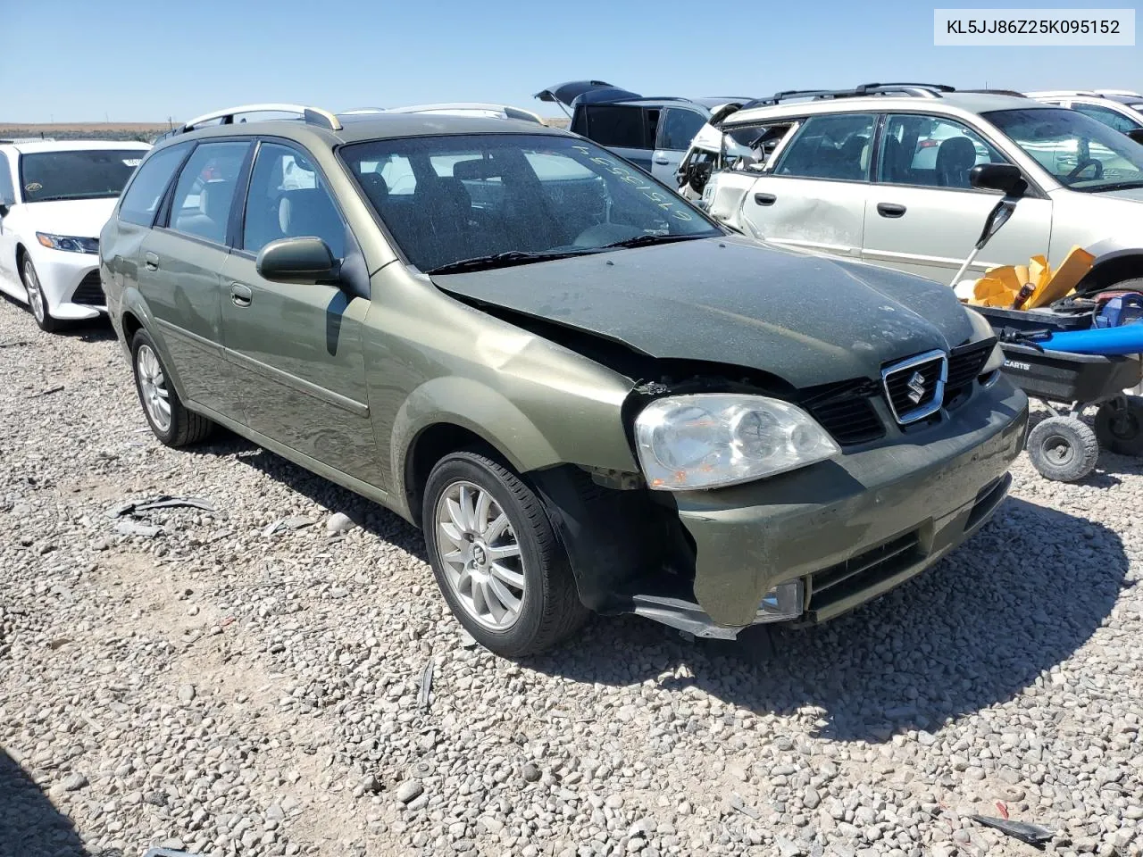 2005 Suzuki Forenza Lx VIN: KL5JJ86Z25K095152 Lot: 69513534