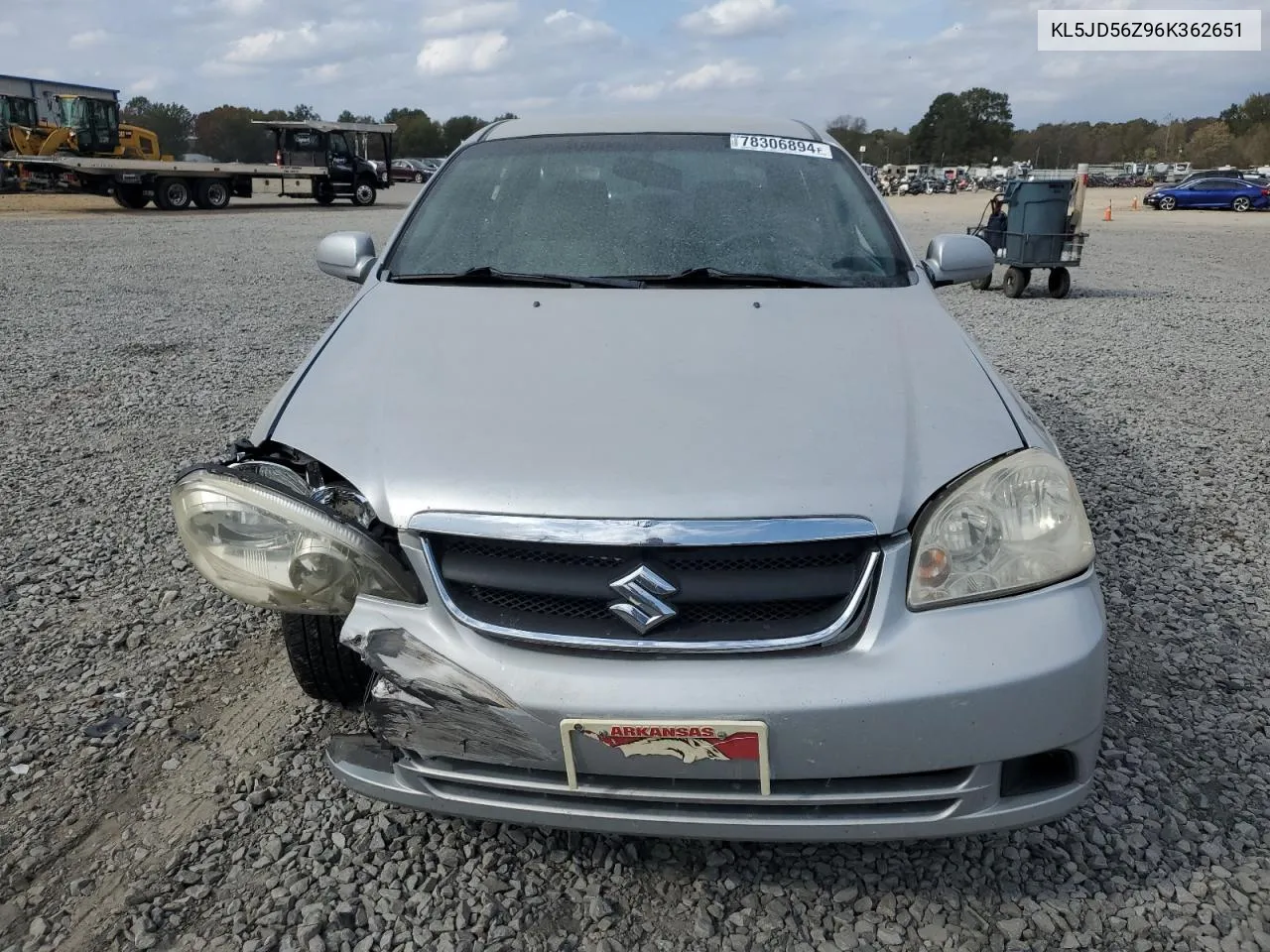 2006 Suzuki Forenza VIN: KL5JD56Z96K362651 Lot: 78306894