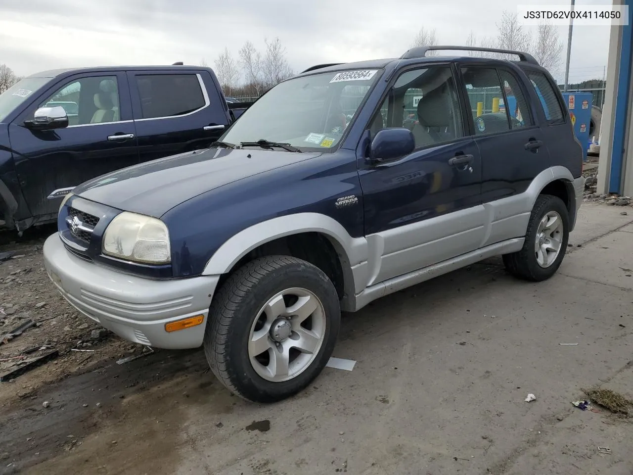 1999 Suzuki Grand Vitara Jx VIN: JS3TD62V0X4114050 Lot: 80593564