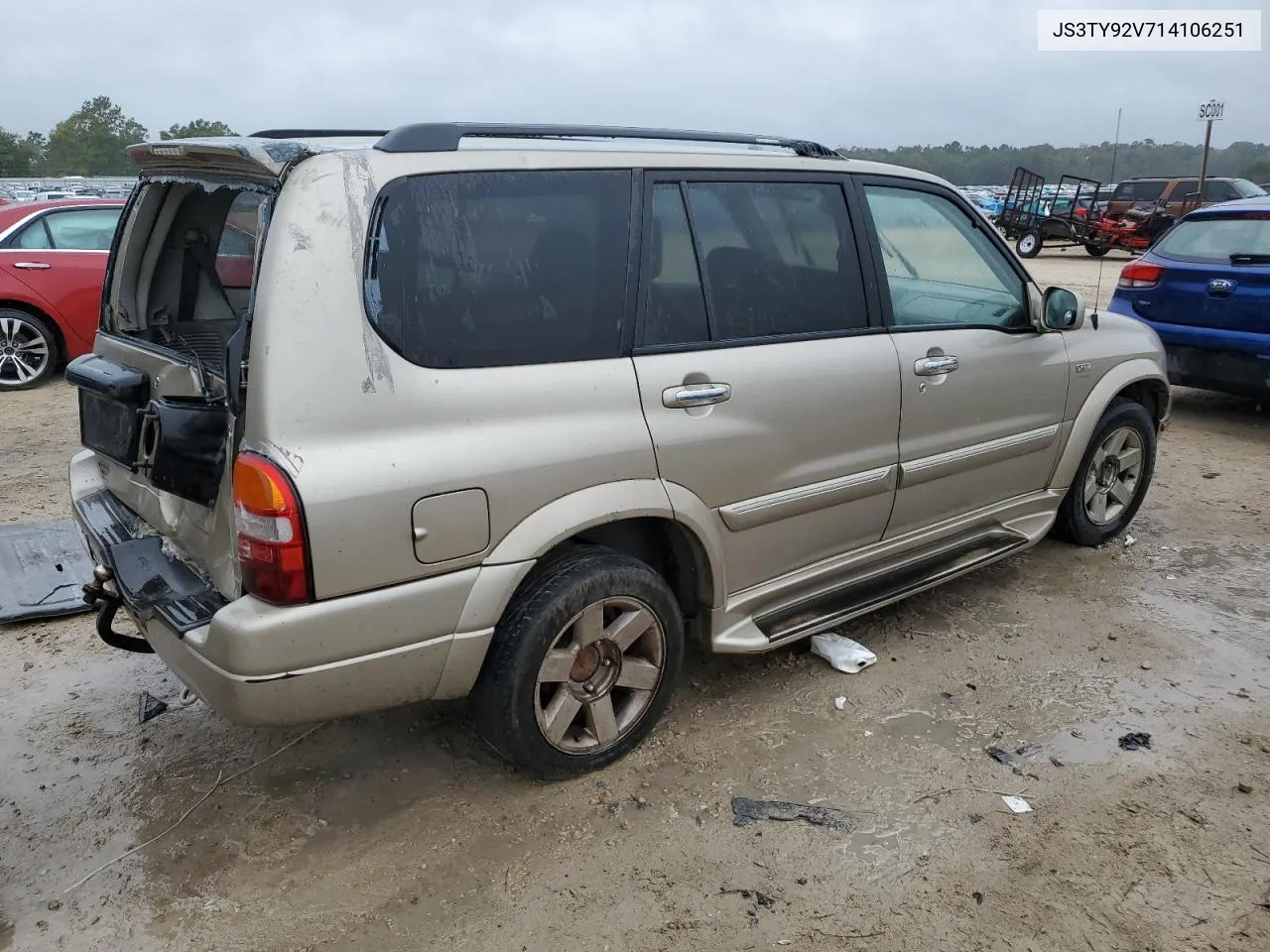 2001 Suzuki Grand Vitara Xl7 Touring VIN: JS3TY92V714106251 Lot: 79281204