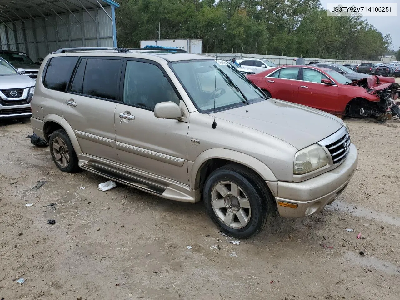 2001 Suzuki Grand Vitara Xl7 Touring VIN: JS3TY92V714106251 Lot: 79281204