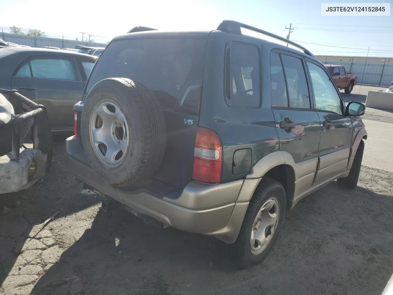 2002 Suzuki Grand Vitara Jls Limited VIN: JS3TE62V124152845 Lot: 74532904