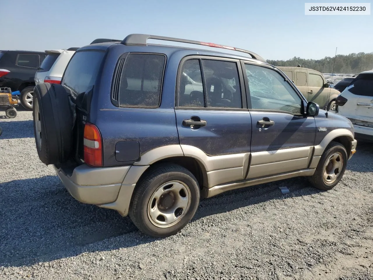 2002 Suzuki Grand Vitara Jlx Limited VIN: JS3TD62V424152230 Lot: 74657294