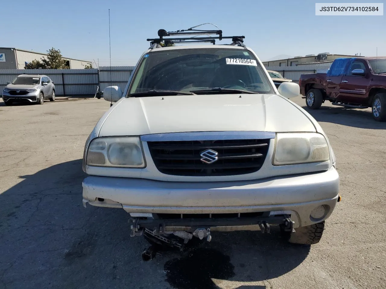 2003 Suzuki Grand Vitara Jlx Limited VIN: JS3TD62V734102584 Lot: 77210564