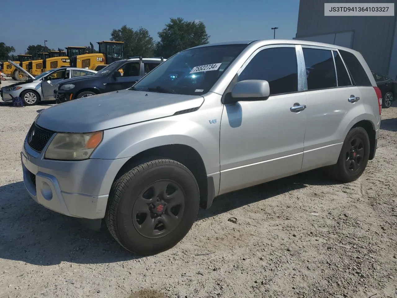 2006 Suzuki Grand Vitara VIN: JS3TD941364103327 Lot: 75522734