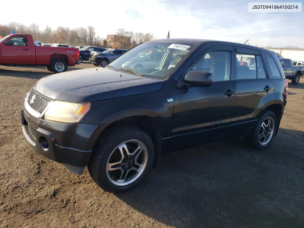 2006 Suzuki Grand Vitara VIN: JS3TD941864100214 Lot: 79403164