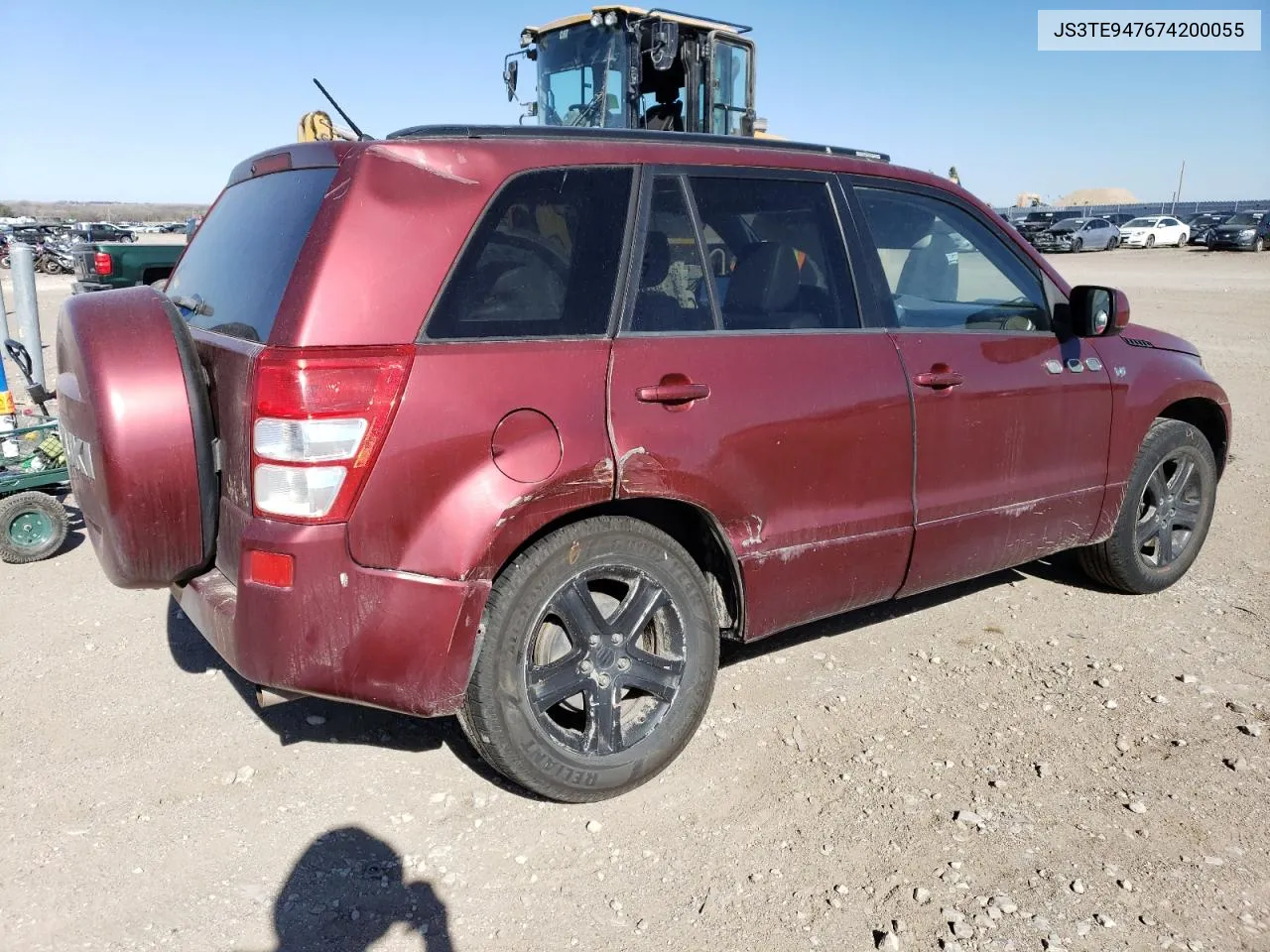 2007 Suzuki Grand Vitara Luxury VIN: JS3TE947674200055 Lot: 60759184