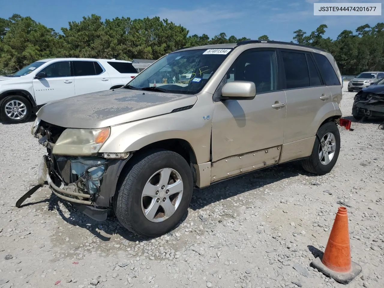 2007 Suzuki Grand Vitara Xsport VIN: JS3TE944474201677 Lot: 67401334