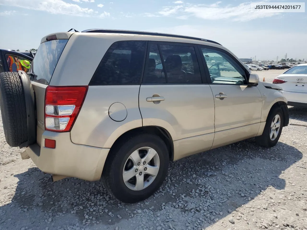 2007 Suzuki Grand Vitara Xsport VIN: JS3TE944474201677 Lot: 67401334