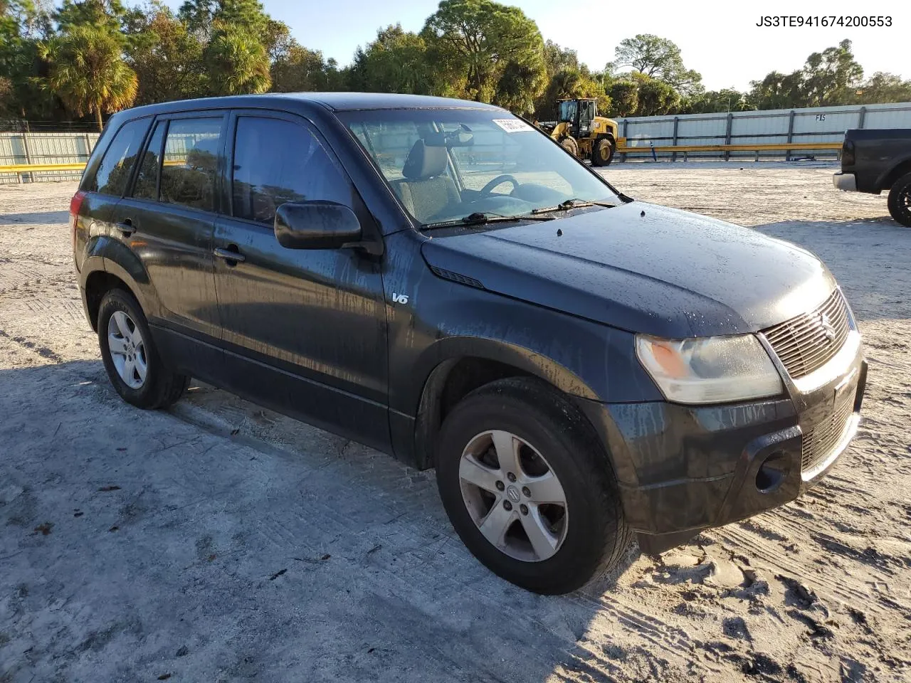 2007 Suzuki Grand Vitara VIN: JS3TE941674200553 Lot: 75667344